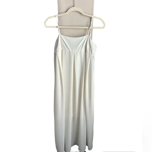 Who What Wear | Dresses | Who What Wear Flowy Sheath Tank Dress In Ivory  White Womens Xs | Poshmark